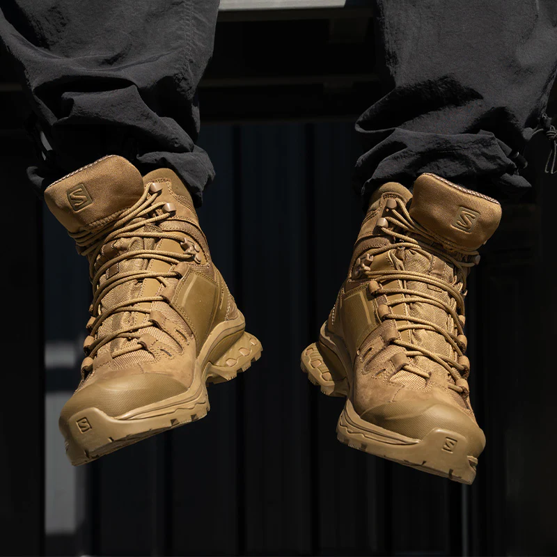 รองเท้าเดินป่า กันน้ำ หุ้มข้อ Salomon Quest Prime Forces GTX EN