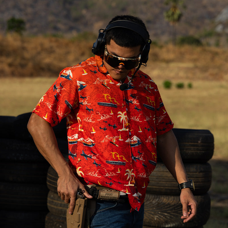 เสื้อฮาวาย VALOR PX - Midway Hawaii Shirts เสื้อใส่เที่ยว