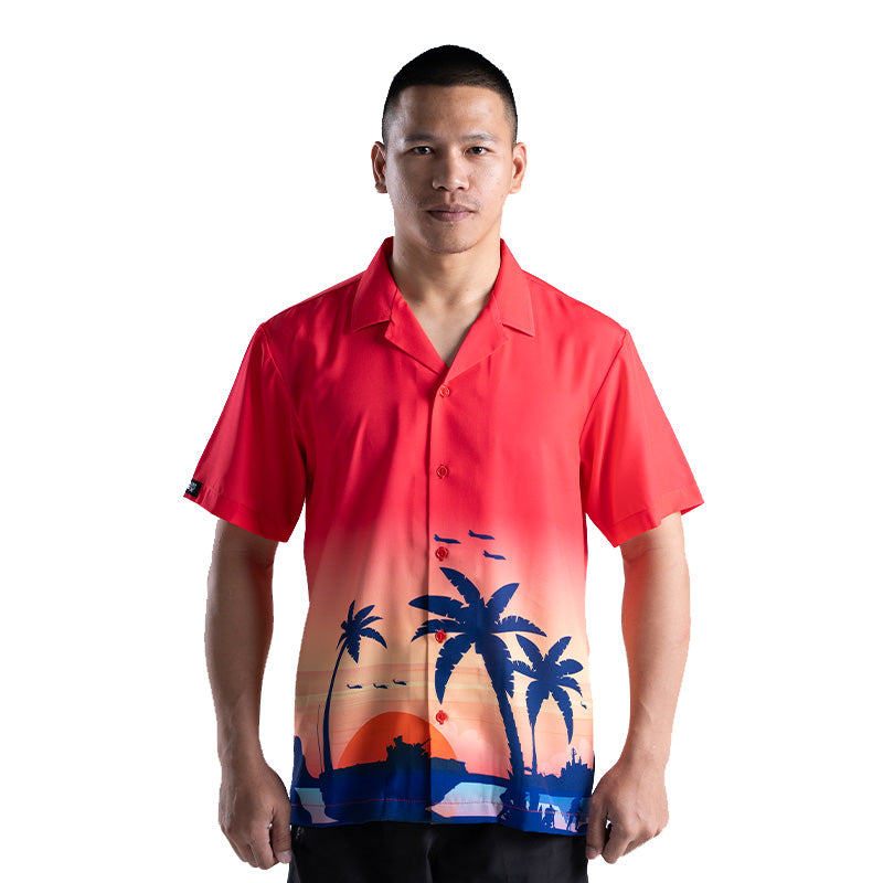 เสื้อโปโล VALOR PX - ยกพลขึ้นบก Hawaii Shirt เสื้อใส่เที่ยว ลายเชิ้ตลายกราฟฟิค