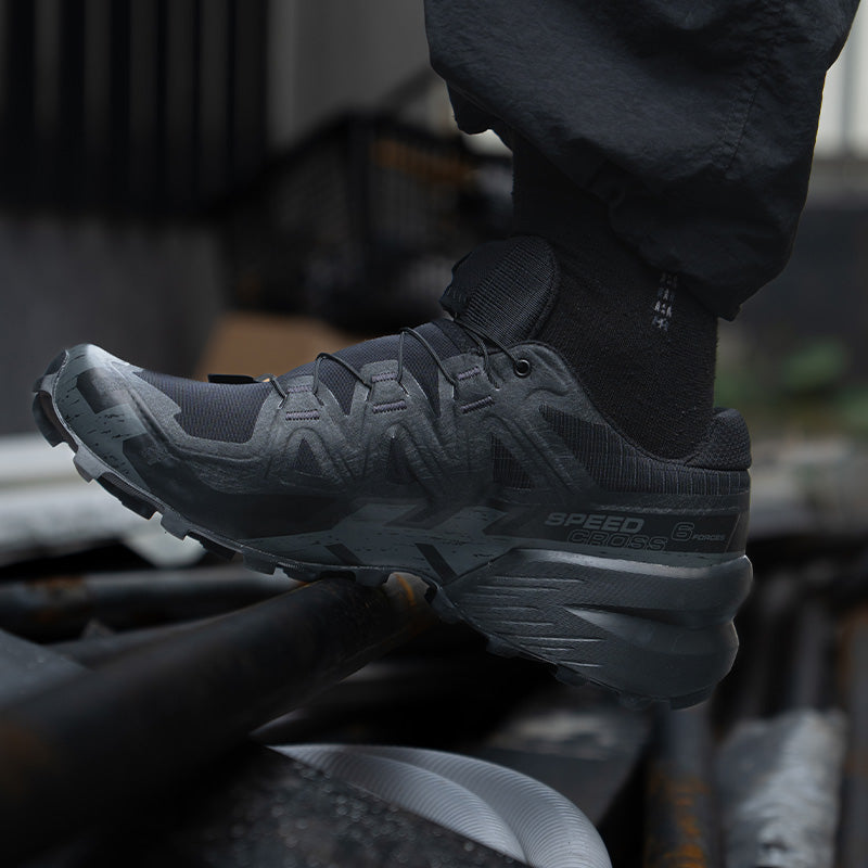 รองเท้าวิ่งเทรล Salomon Speedcross 6 สำหรับฝึกซ้อม น้ำหนักเบา