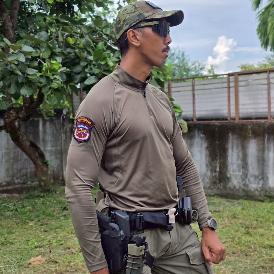 เสื้อปฏิบัติการ VALOR PX - Original Training Long Sleeve Shirt (OTS) เสื้อทหาร เสื้อฝึกแขนยาว