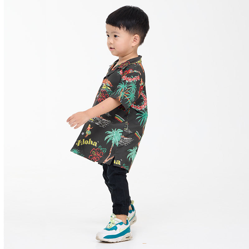 เสื้อฮาวายเด็ก VALOR PX - Aloha Vibe Kids Hawaii Shirt