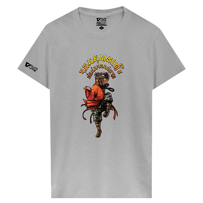 เสื้อยืดสกรีนลาย VALOR PX - จอมยุทธเด๊ะ บ่แม่นจอมปลวก T-Shirt เสื้อใส่เที่ยว ลายกราฟฟิค