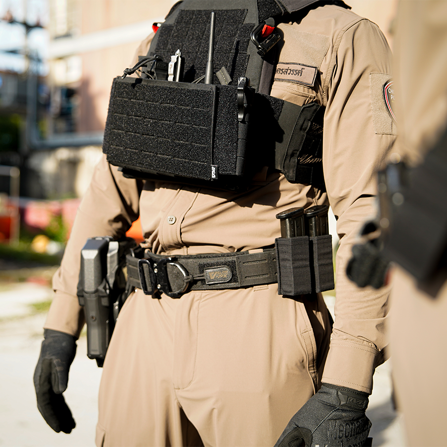 ชุดเครื่องแบบตำรวจสายตรวจ VALOR PX - Patrol Police Suit Uniform ครบชุด เสื้อ และ กางเกง