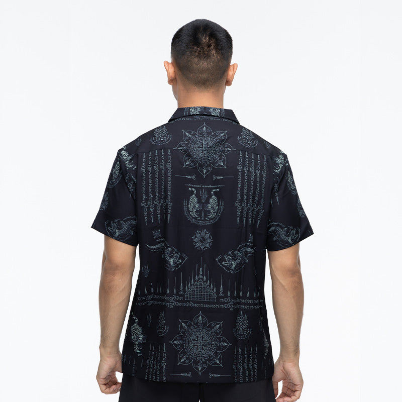 เสื้อโปโล VALOR PX - Kongkapan Hawaii Shirts เสื้อใส่เที่ยว ลายเชิ้ตลายกราฟฟิค