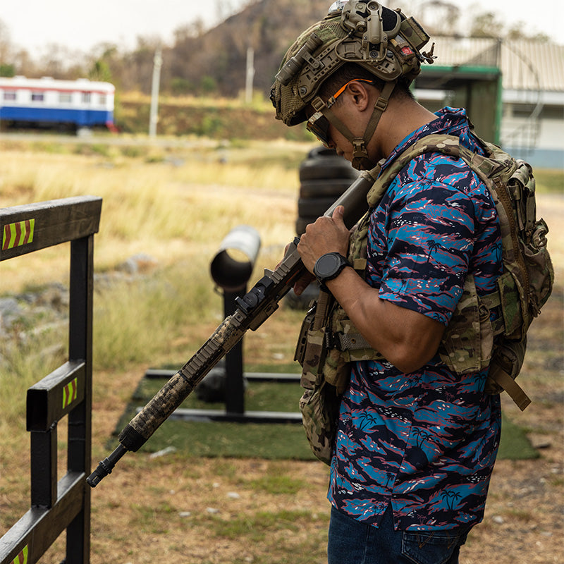 เสื้อฮาวาย VALOR PX - It's Time Hawaii Shirt