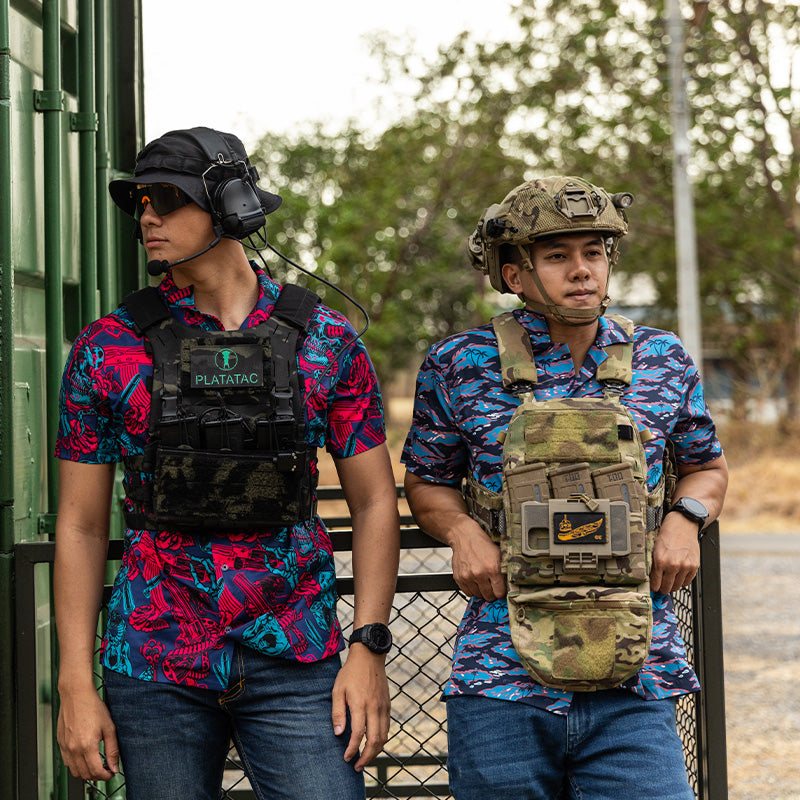 เสื้อฮาวาย VALOR PX - Venom Royale Hawaii Shirt