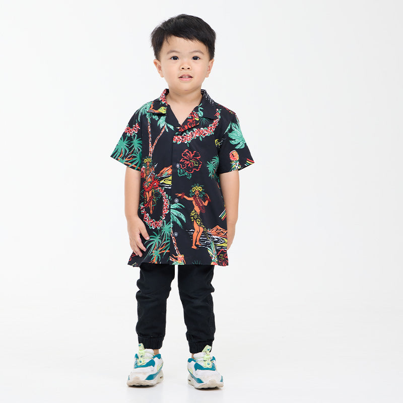 เสื้อฮาวายเด็ก VALOR PX - Aloha Vibe Kids Hawaii Shirt