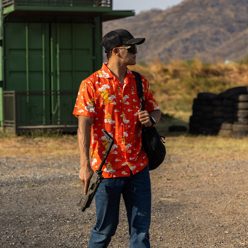 เสื้อฮาวาย VALOR PX - รามเกียรติ์ Tactical Hawaii Shirts