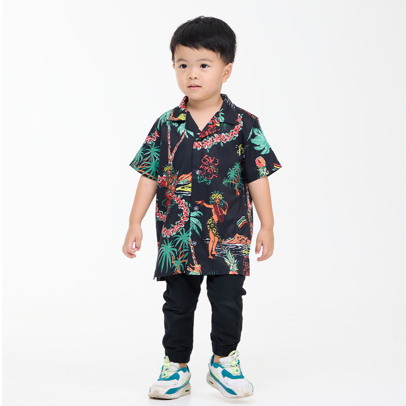 เสื้อฮาวายเด็ก VALOR PX - Aloha Vibe Kids Hawaii Shirt