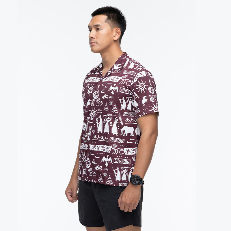 เสื้อฮาวาย VALOR PX - Tribe Tactical Hawaii Shirts เสื้อใส่เที่ยว