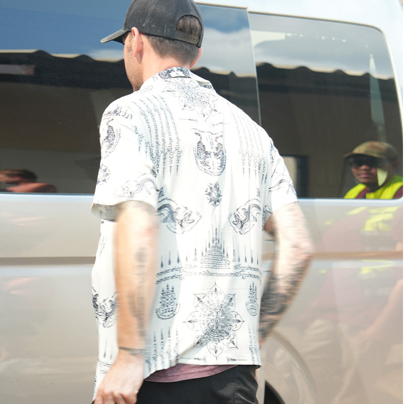 เสื้อโปโล VALOR PX - Kongkapan Hawaii Shirts เสื้อใส่เที่ยว ลายเชิ้ตลายกราฟฟิค