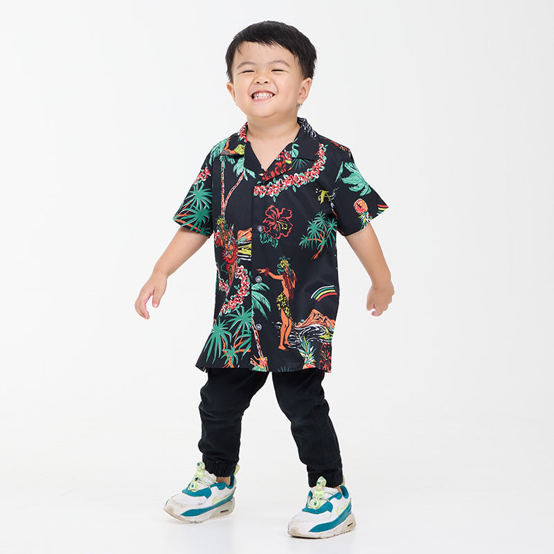 เสื้อฮาวายเด็ก VALOR PX - Aloha Vibe Kids Hawaii Shirt