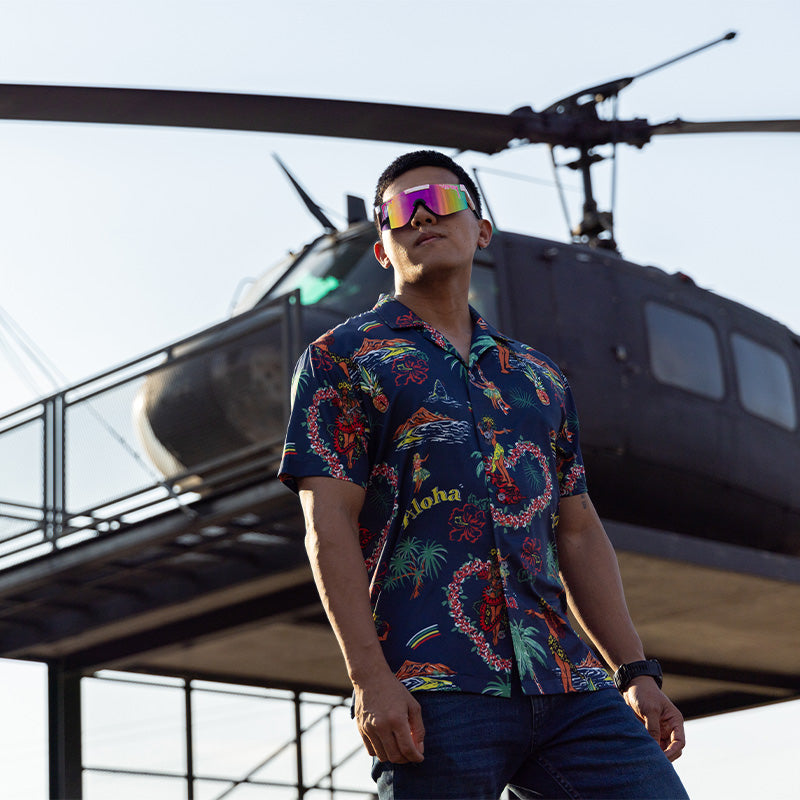 เสื้อฮาวาย VALOR PX - Aloha Vibe Hawaii Shirts เสื้อใส่เที่ยว