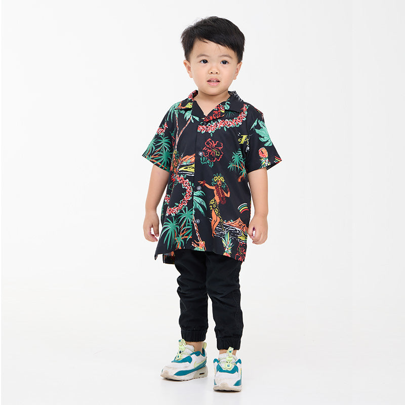 เสื้อฮาวายเด็ก VALOR PX - Aloha Vibe Kids Hawaii Shirt