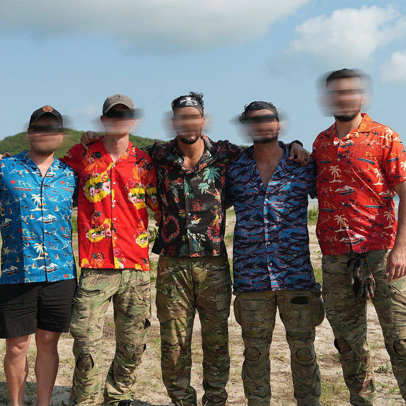 เสื้อฮาวาย VALOR PX - Girl Bomb Hawaii Shirts
