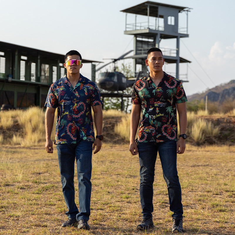 เสื้อฮาวาย VALOR PX - Aloha Vibe Hawaii Shirts