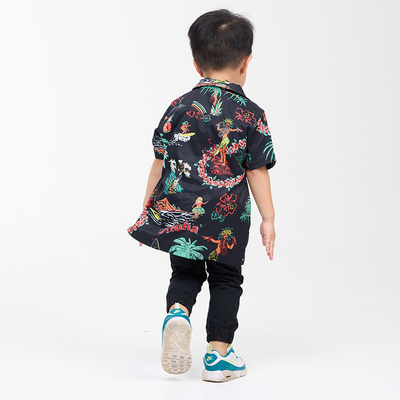 เสื้อฮาวายเด็ก VALOR PX - Aloha Vibe Kids Hawaii Shirt