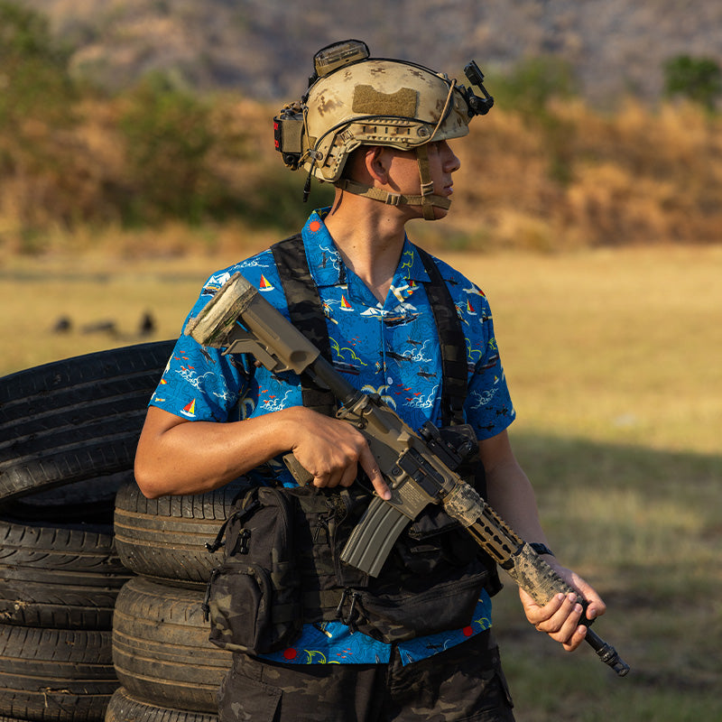 เสื้อฮาวาย VALOR PX - Midway Hawaii Shirts
