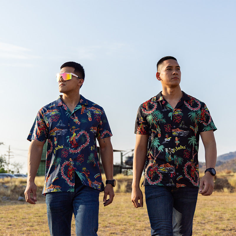 เสื้อฮาวาย VALOR PX - Aloha Vibe Hawaii Shirts