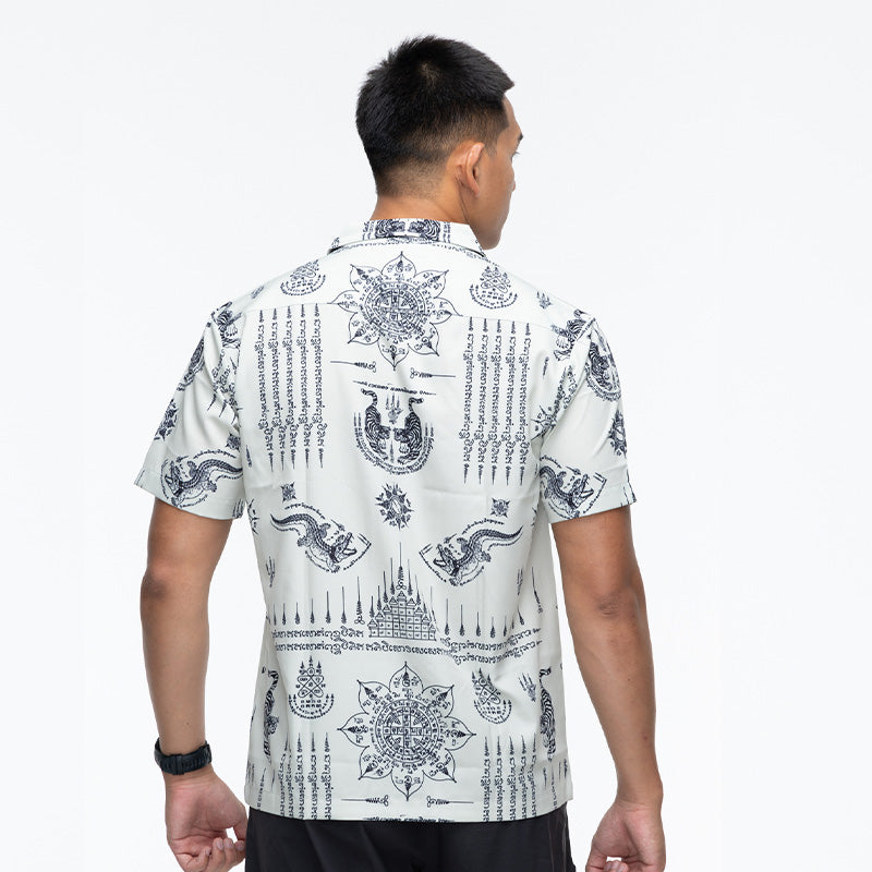 เสื้อโปโล VALOR PX - Kongkapan Hawaii Shirts เสื้อใส่เที่ยว ลายเชิ้ตลายกราฟฟิค