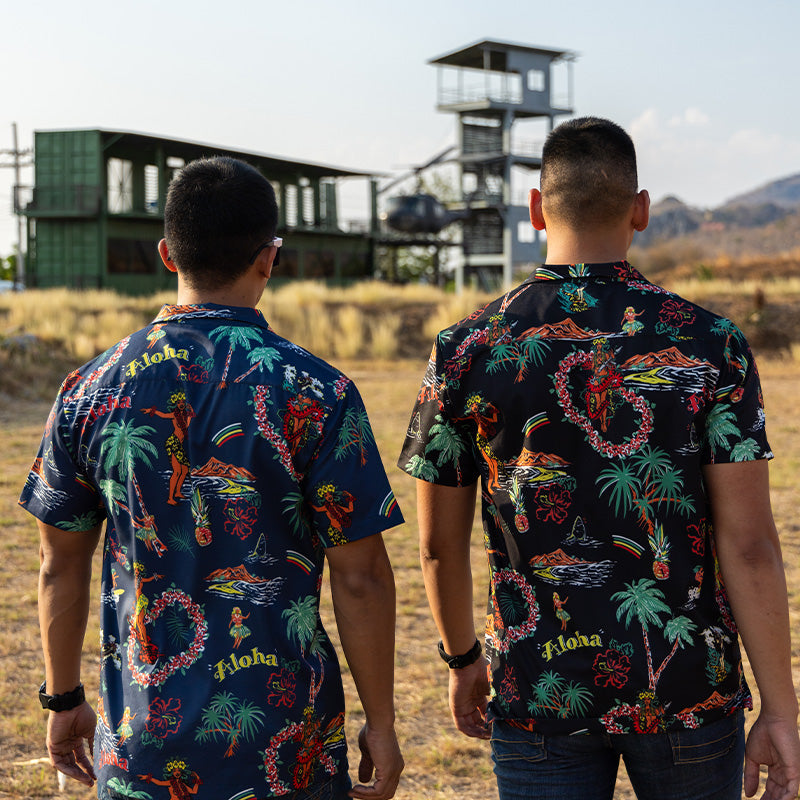เสื้อฮาวาย VALOR PX - Aloha Vibe Hawaii Shirts
