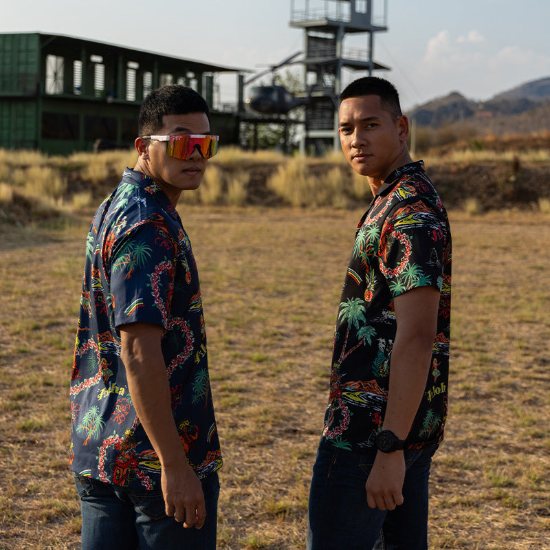 เสื้อฮาวาย VALOR PX - Aloha Vibe Hawaii Shirts เสื้อใส่เที่ยว