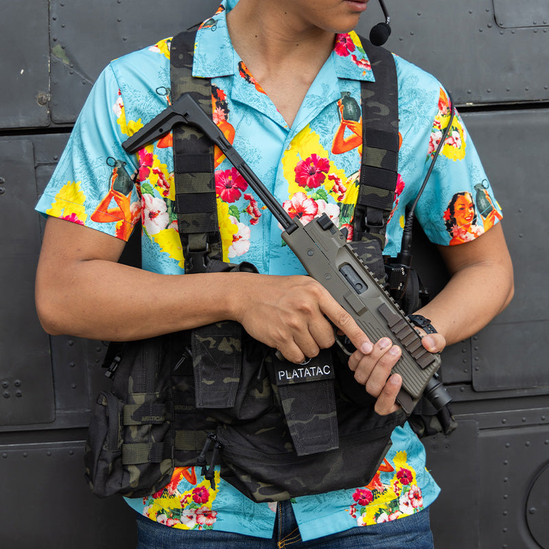 เสื้อฮาวาย VALOR PX - Girl Bomb Hawaii Shirts
