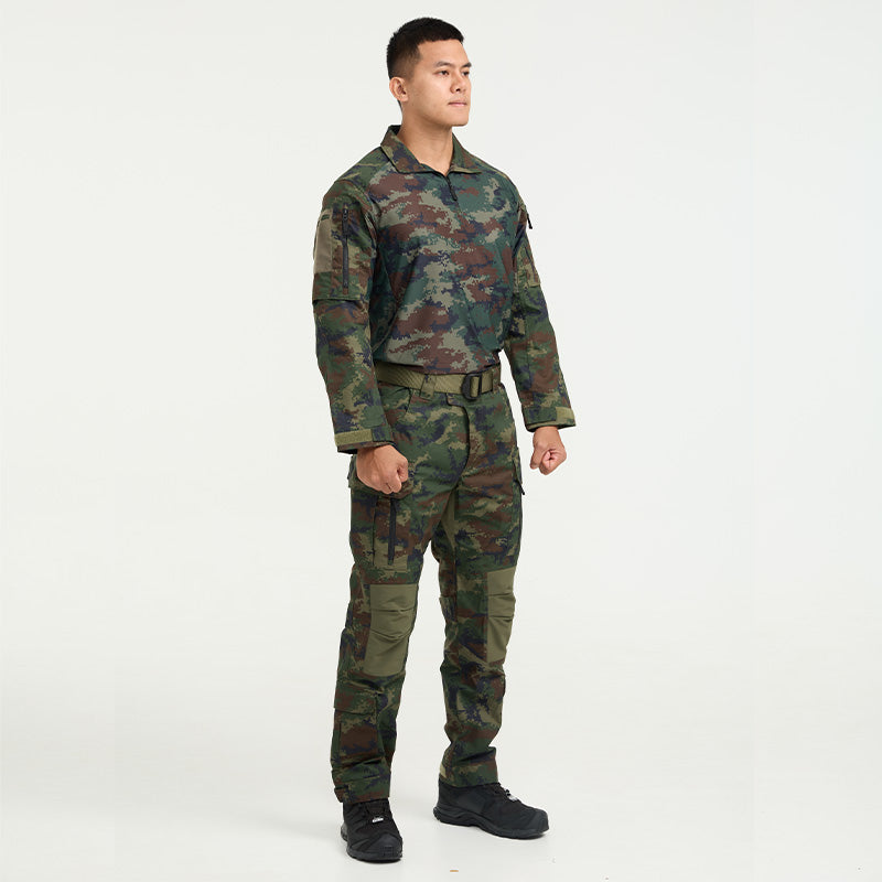 Valor PX - NATIVE COMBAT SHIRT, camouflage combat shirt, navy
