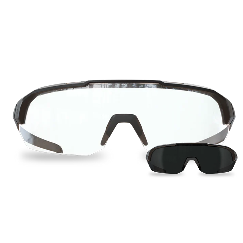 Edge Eyewear - Arc Light Shooting Glasses with Vapor Shield Anti-Fog Lens