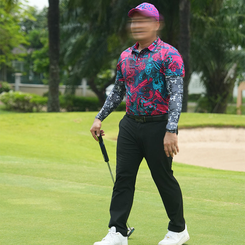 เสื้อฮาวาย VALOR PX - Venom Royale Polo Hawaii Shirt เสื้อใส่เที่ยว