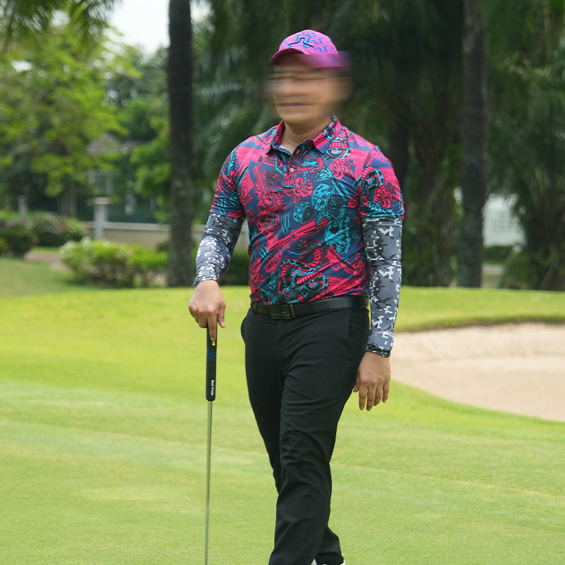 เสื้อฮาวาย VALOR PX - Venom Royale Polo Hawaii Shirt เสื้อใส่เที่ยว