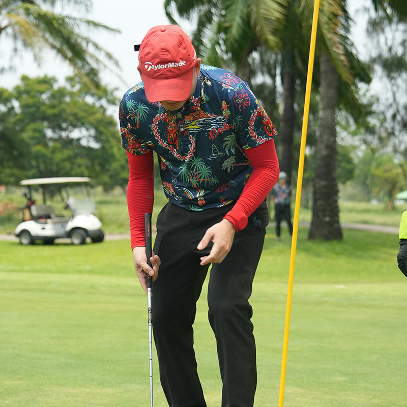 เสื้อฮาวาย VALOR PX - Aloha Vibe Polo Hawaii Shirts เสื้อใส่เที่ยว