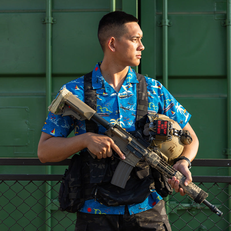 เสื้อฮาวาย VALOR PX - Midway Hawaii Shirts