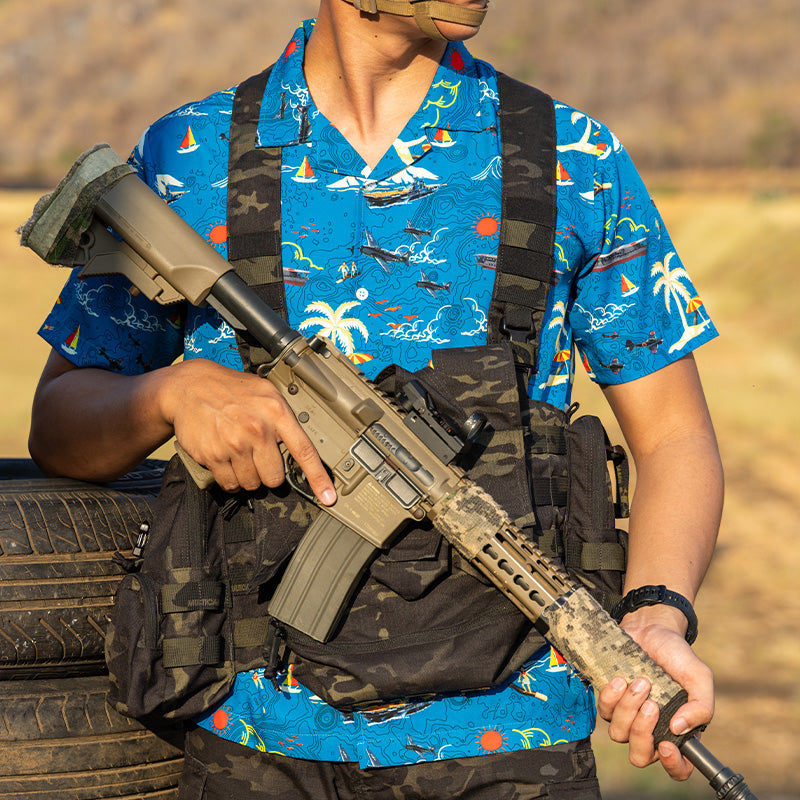 เสื้อฮาวาย VALOR PX - Midway Hawaii Shirts เสื้อใส่เที่ยว