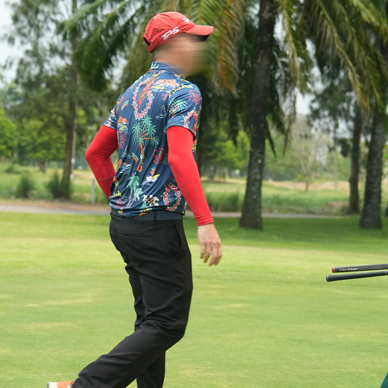 เสื้อฮาวาย VALOR PX - Aloha Vibe Polo Hawaii Shirts เสื้อใส่เที่ยว