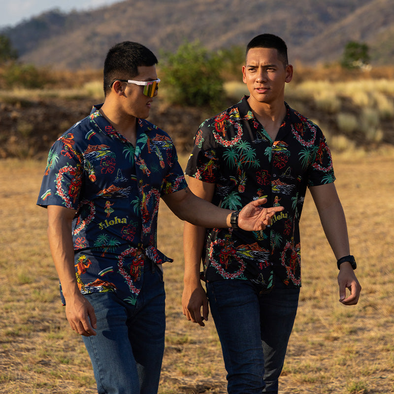 เสื้อฮาวาย VALOR PX - Aloha Vibe Hawaii Shirts เสื้อใส่เที่ยว