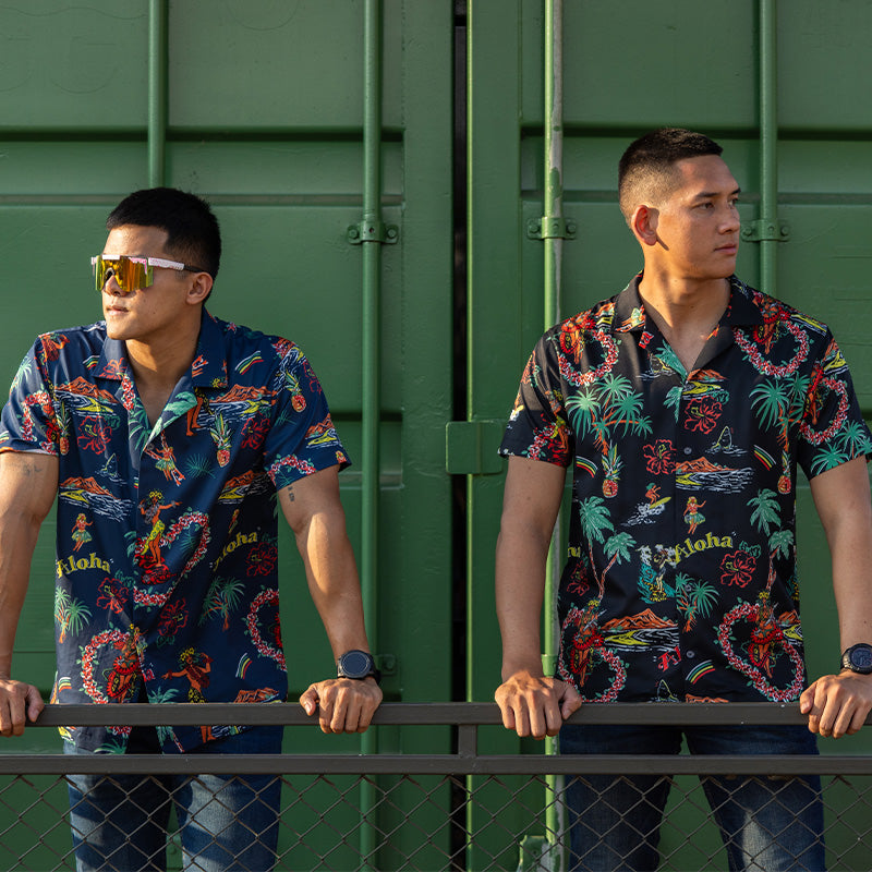 เสื้อฮาวาย VALOR PX - Aloha Vibe Hawaii Shirts เสื้อใส่เที่ยว