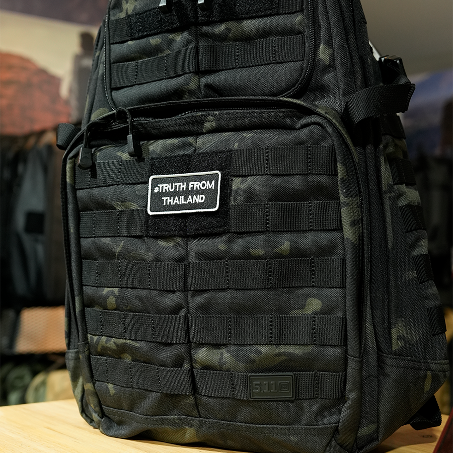 แพทช์ปัก VALOR PX - Embroidered Patch "#Truth From Thailand" อาร์มติดเสื้อ ขนาด 7.6cm x 3.8cm