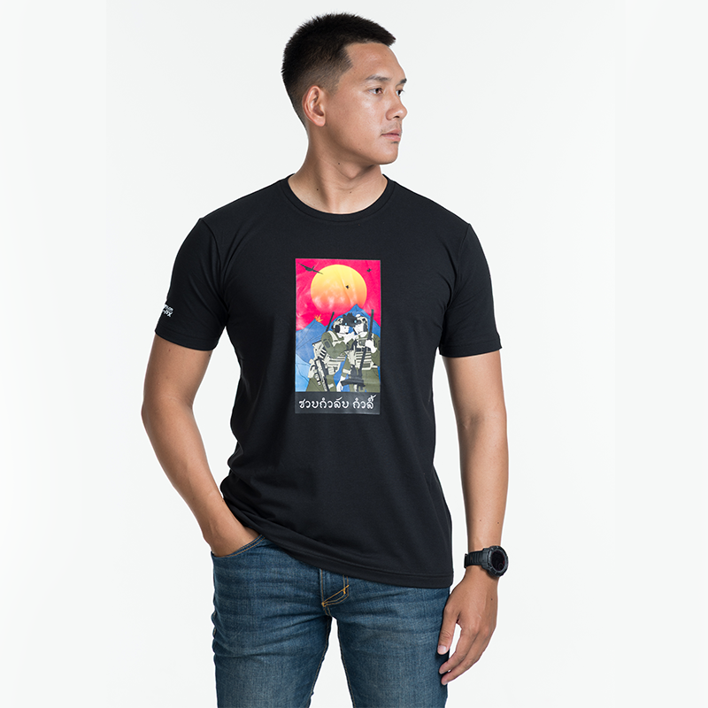 เสื้อยืดสกรีนลาย VALOR PX - Code talker T-Shirt เสื้อใส่เที่ยว ลายกราฟฟิค