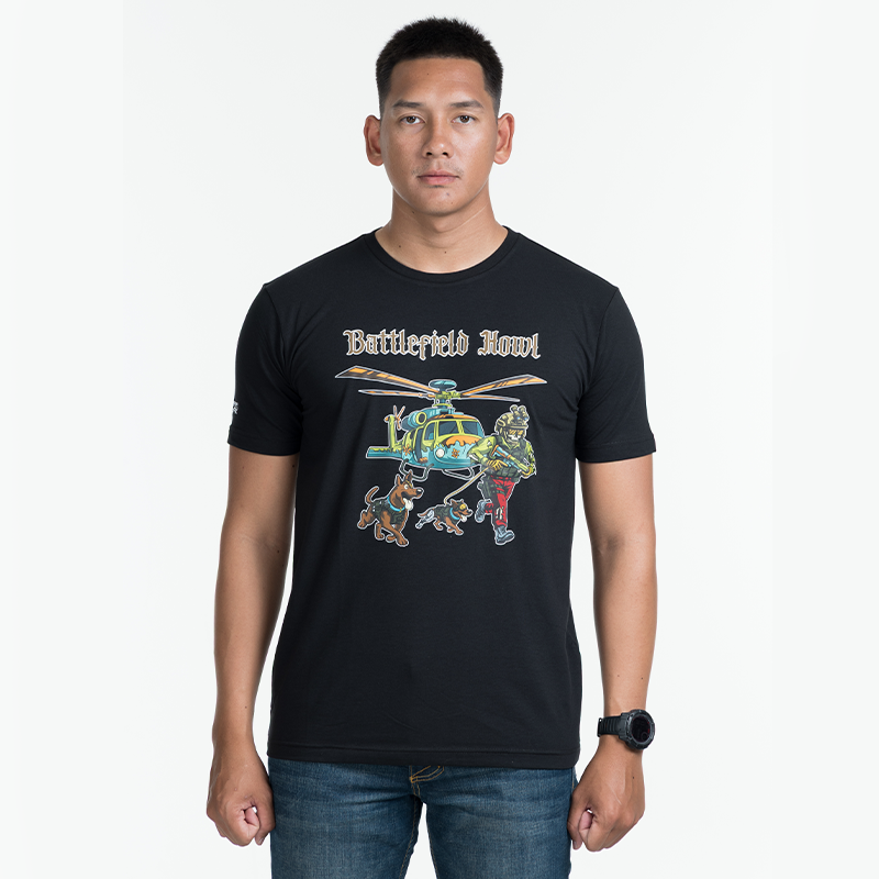 เสื้อยืดสกรีนลาย VALOR PX - Battlefield HowI T-Shirt เสื้อใส่เที่ยว ลายกราฟฟิค