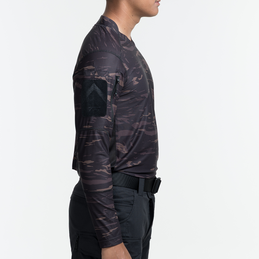 เสื้อทหาร แขนยาว VALOR PX - Standard Operation Shirt, SOS Gen2 เสื้อลายพราง คอวี