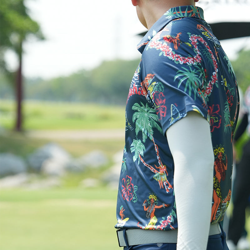 เสื้อฮาวาย VALOR PX - Aloha Vibe Polo Hawaii Shirts เสื้อใส่เที่ยว
