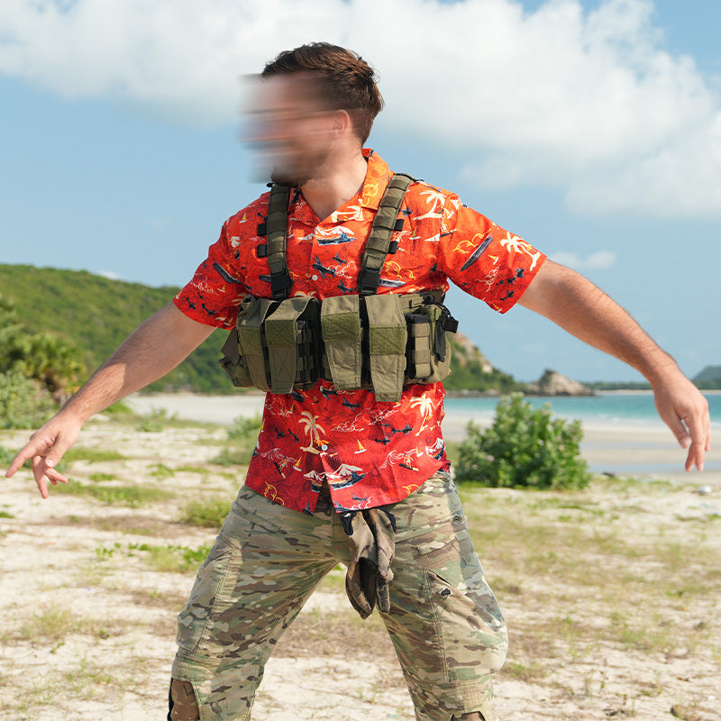 เสื้อฮาวาย VALOR PX - Midway Hawaii Shirts เสื้อใส่เที่ยว