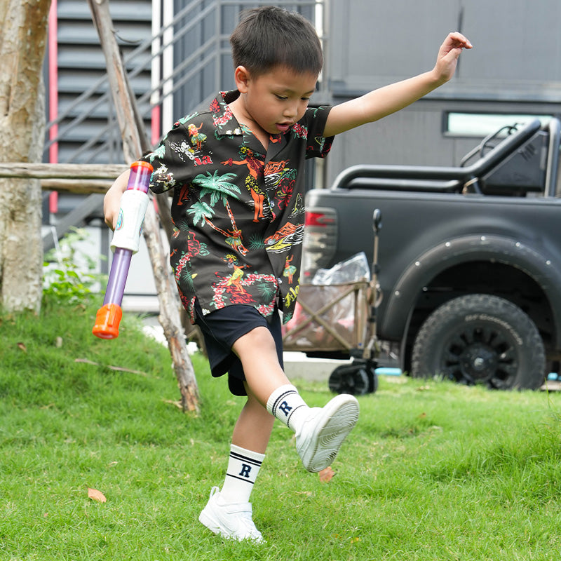 เสื้อฮาวาย VALOR PX - Aloha Vibe Kids' Hawaii Shirts เสื้อใส่เที่ยว สำหรับเด็ก