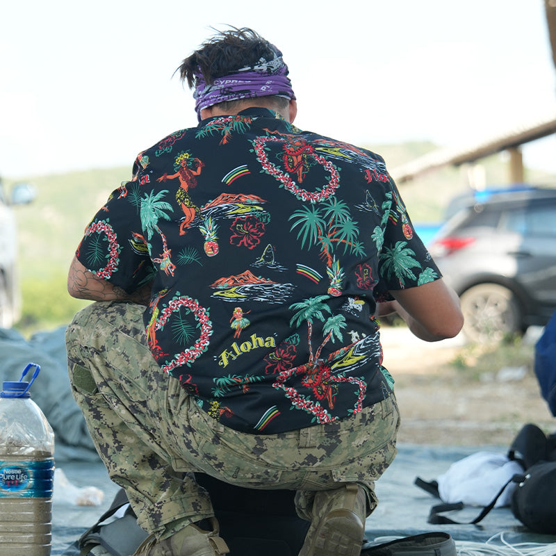 เสื้อฮาวาย VALOR PX - Aloha Vibe Hawaii Shirts เสื้อใส่เที่ยว