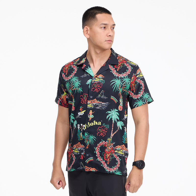 เสื้อฮาวาย VALOR PX - Aloha Vibe Hawaii Shirts เสื้อใส่เที่ยว