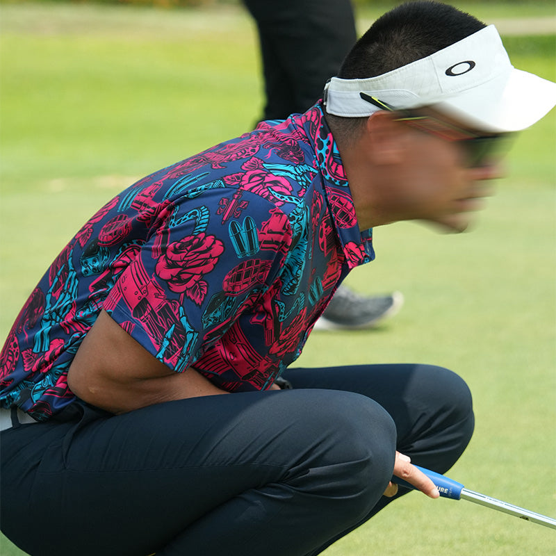 เสื้อโปโลฮาวาย VALOR PX - Venom Royale Polo Hawaii Shirt