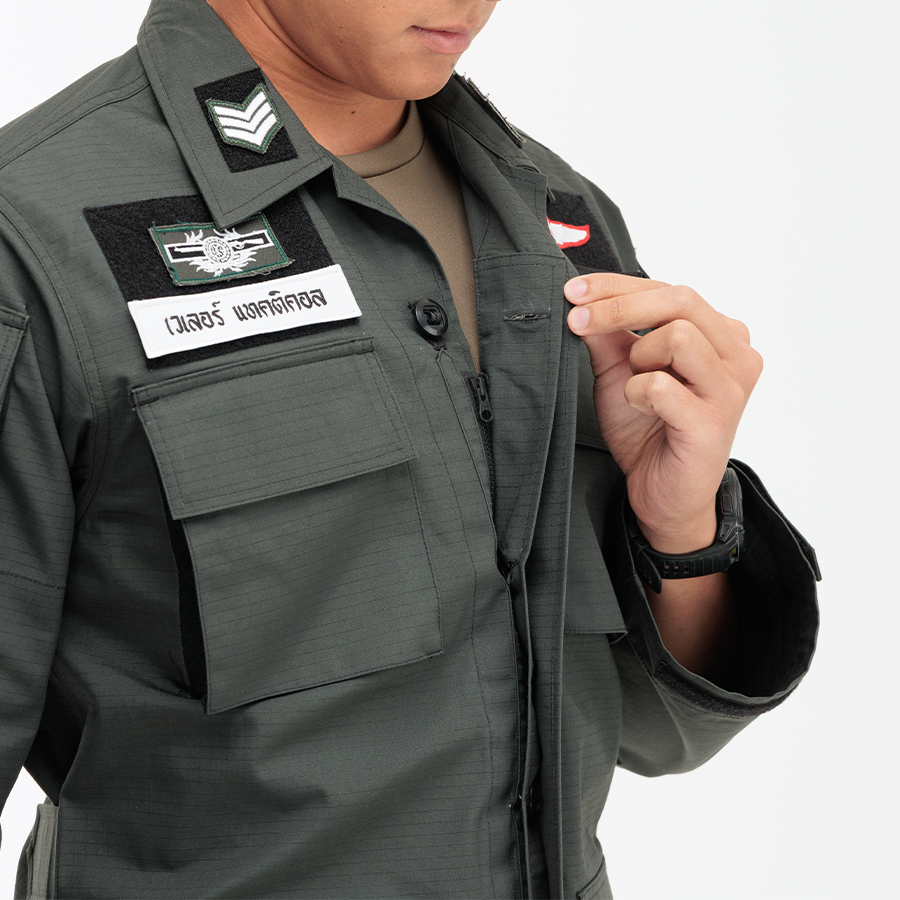 เสื้อทหาร VALOR PX - Native BDU Shirt ตำรวจตระเวนชายแดน (ตชด.)