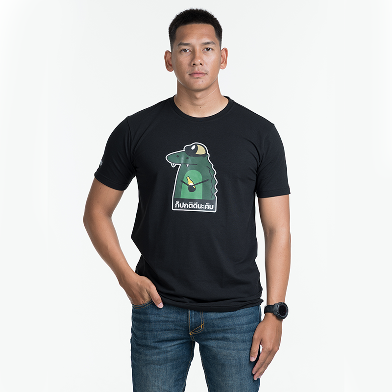 เสื้อยืดสกรีนลาย VALOR PX - ก็ปกติดีนะคับ ตร. T-Shirt เสื้อใส่เที่ยว ลายกราฟฟิค